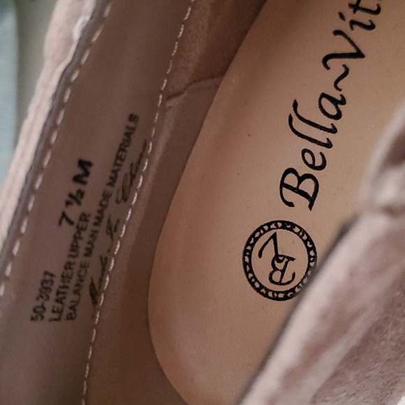 Bella-Vita Suede Leather Ankle Bootie - Picture 5 of 9